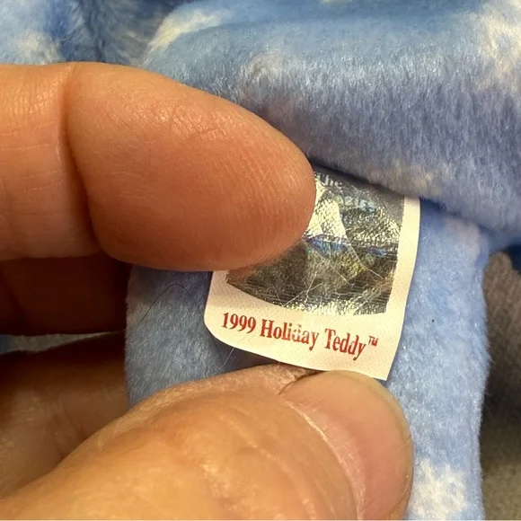 TY Beanie Babies- Holiday Plush Bear Set of 6  - Vintage - Picture 11 of 15